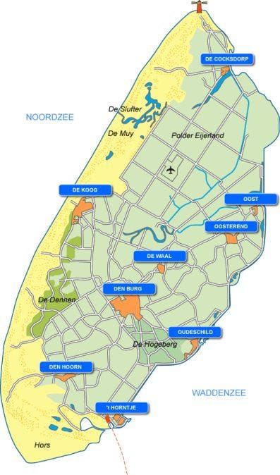 huisjeoptexelhuren.nl De dorpen van Texel huisjeoptexelhuren.nl De dorpen van Texel